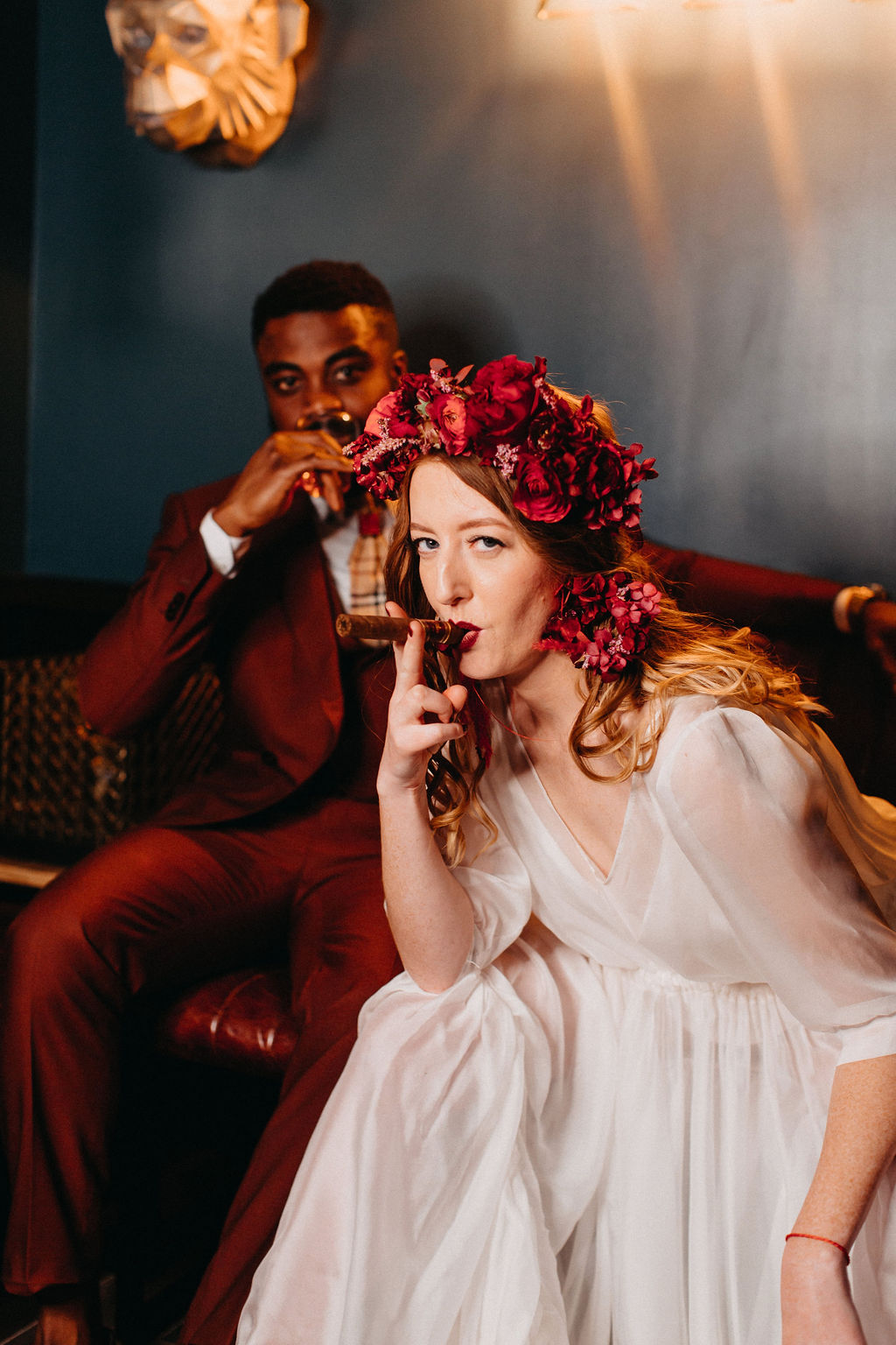 Le baiser du Dandy - Blog Mariage Madame C