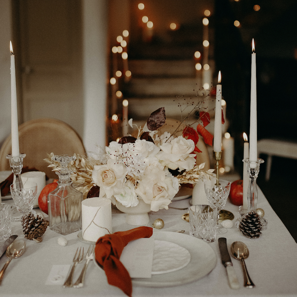 14 tables de noël inspirantes - Blog Mariage Madame C