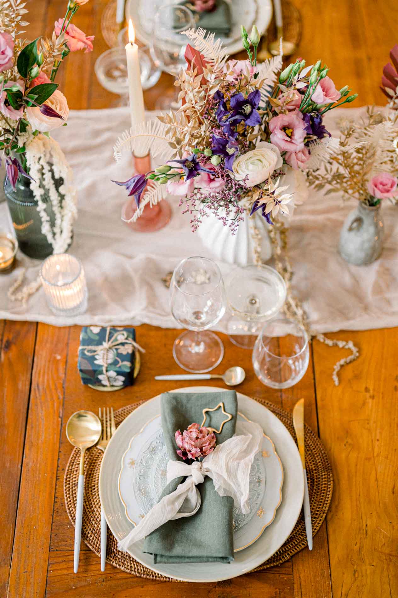 14 tables de noël inspirantes - Blog Mariage Madame C