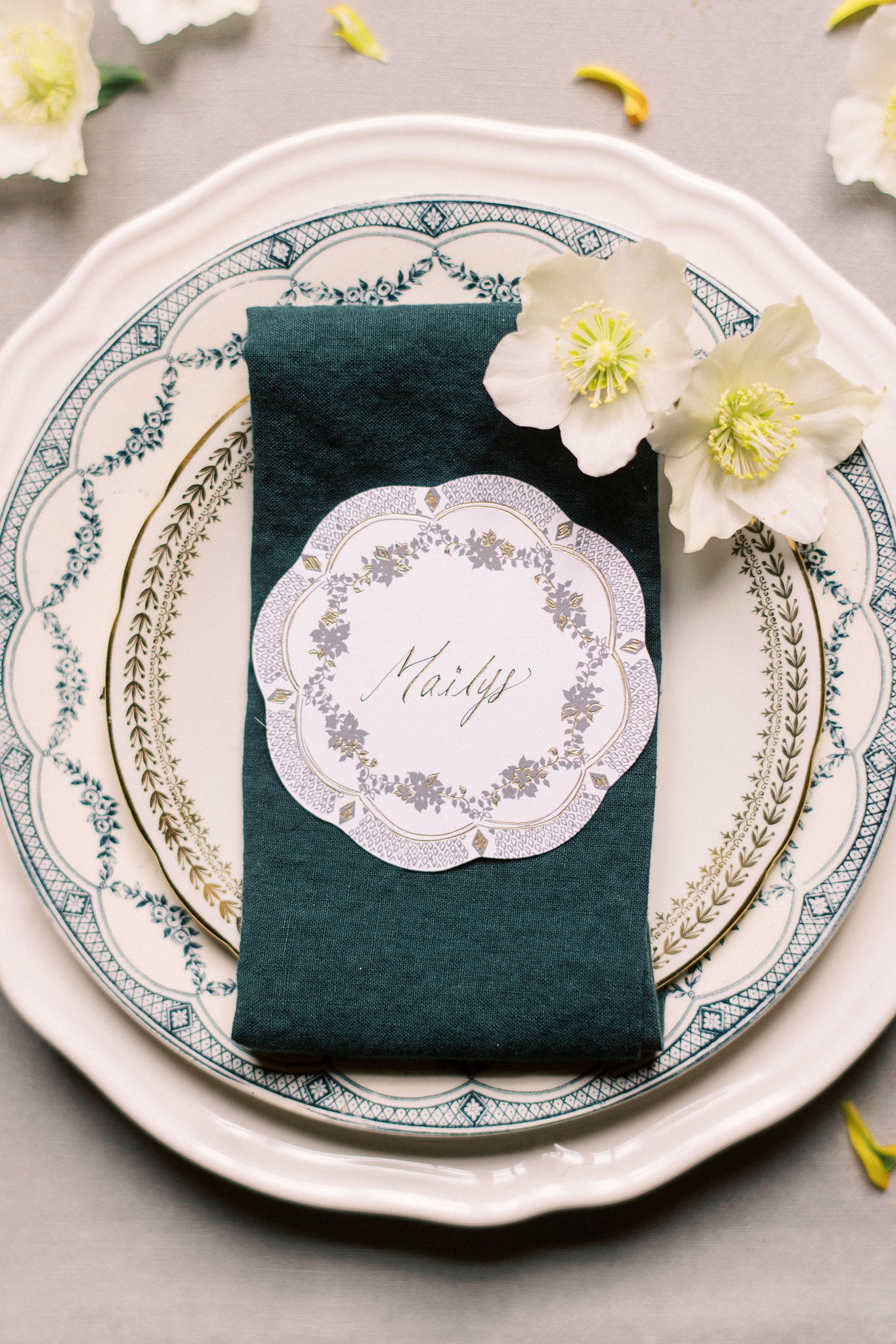 14 tables de noël inspirantes - Blog Mariage Madame C