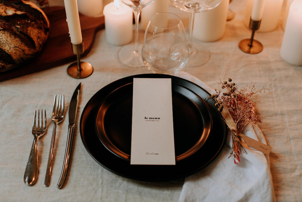 14 tables de noël inspirantes - Blog Mariage Madame C