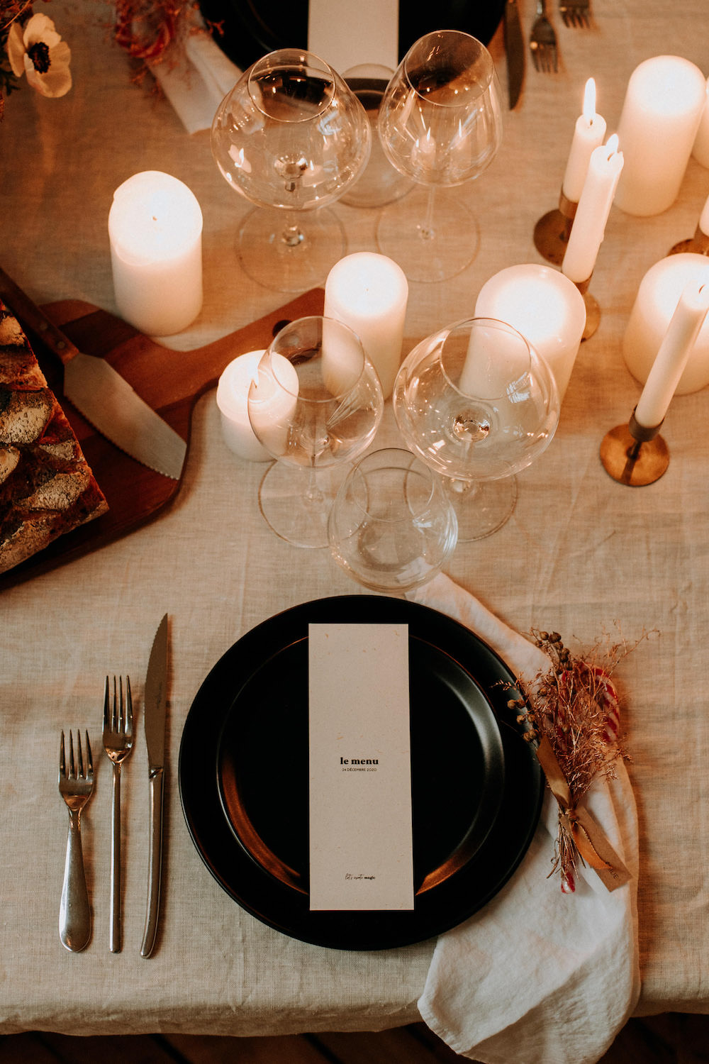 14 tables de noël inspirantes - Blog Mariage Madame C