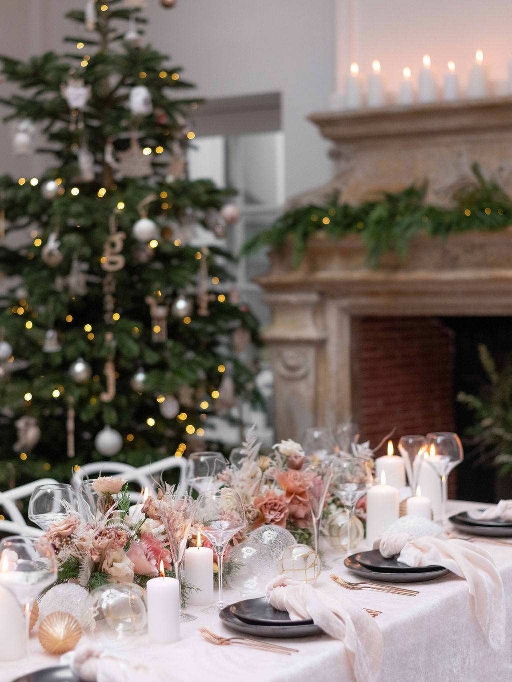 14 tables de noël inspirantes - Blog Mariage Madame C