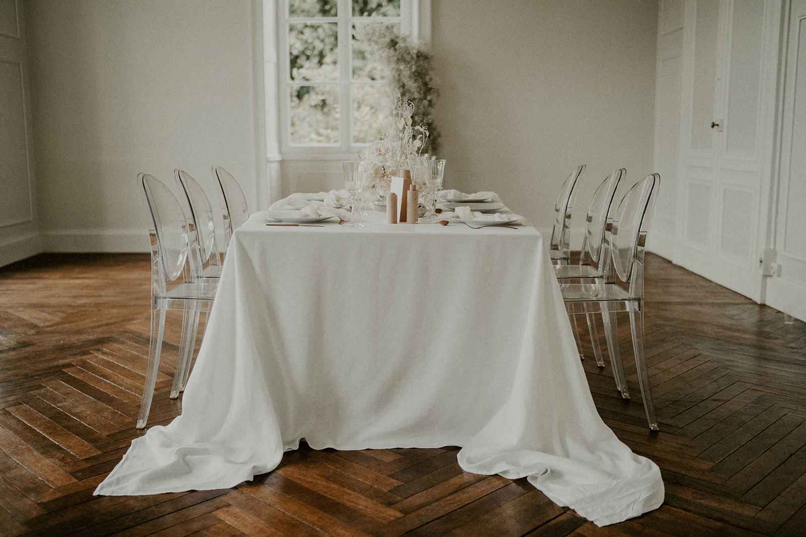 Mariage minimaliste et raffiné au Château - Blog Mariage Madame C