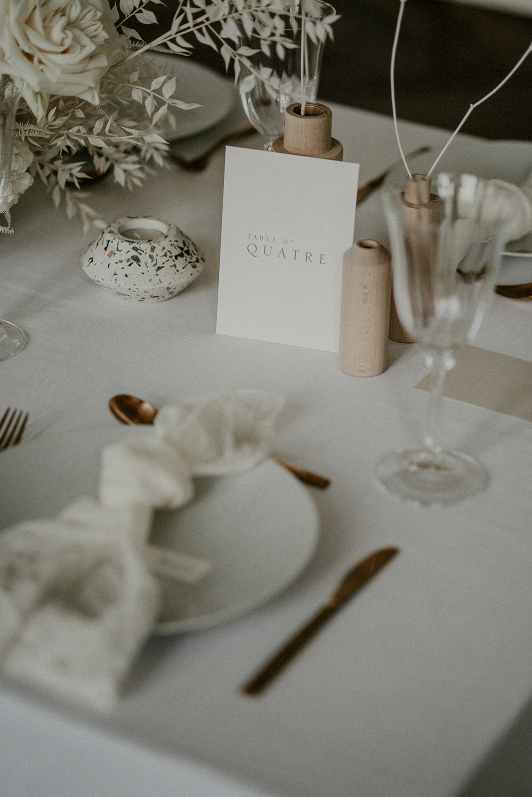 Mariage minimaliste et raffiné au Château - Blog Mariage Madame C