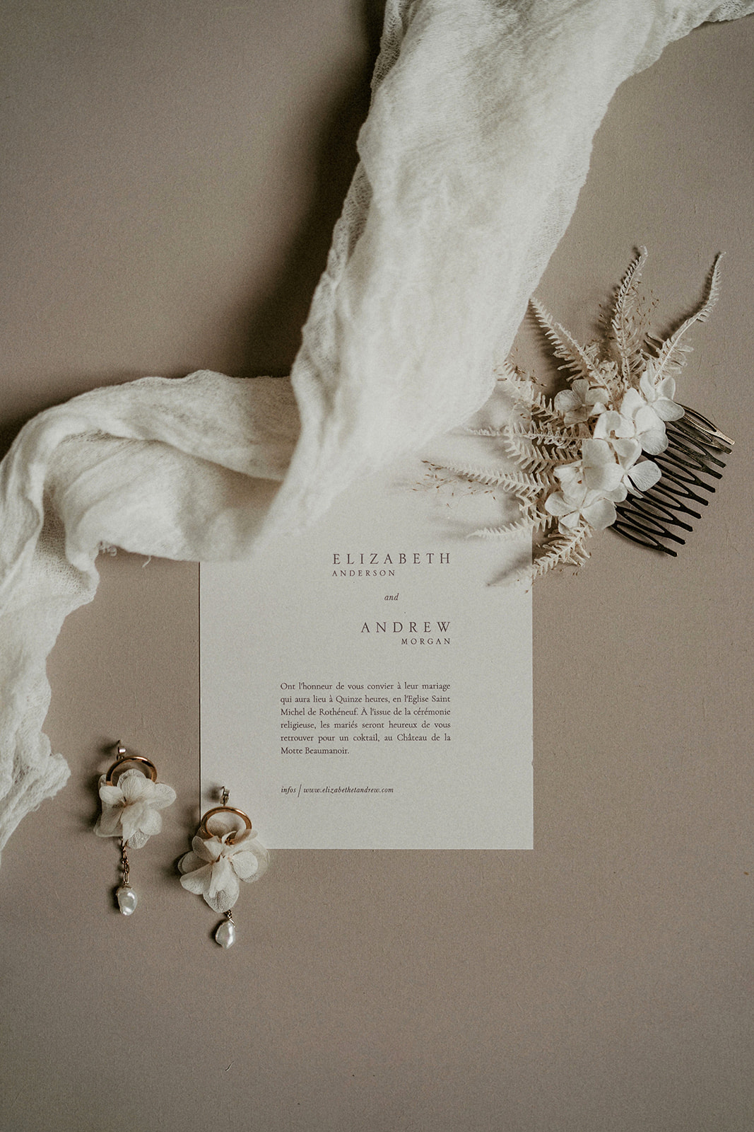 Mariage minimaliste et raffiné au Château - Blog Mariage Madame C