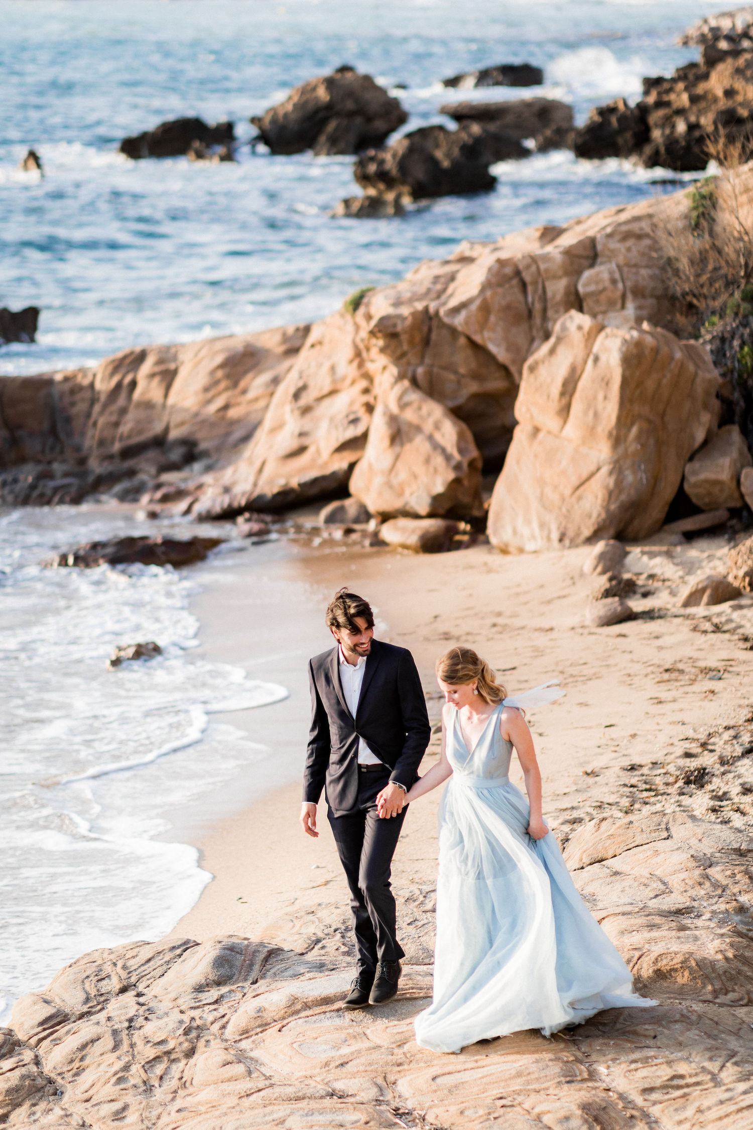 Un elopement bleu méditerrannée - Blog Mariage Madame C Un elopement bleu méditerrannée - Blog Mariage Madame C
