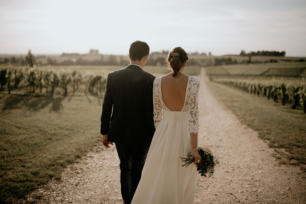 Mariage à Saint-Emilion - Monia + Antoine - Blog Mariage Madame C
