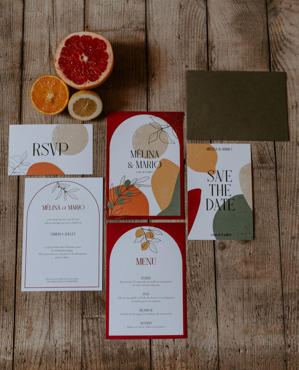 Pop Dolce Vita — Une inspiration mariage colorée en Dordogne - Blog Mariage Madame C