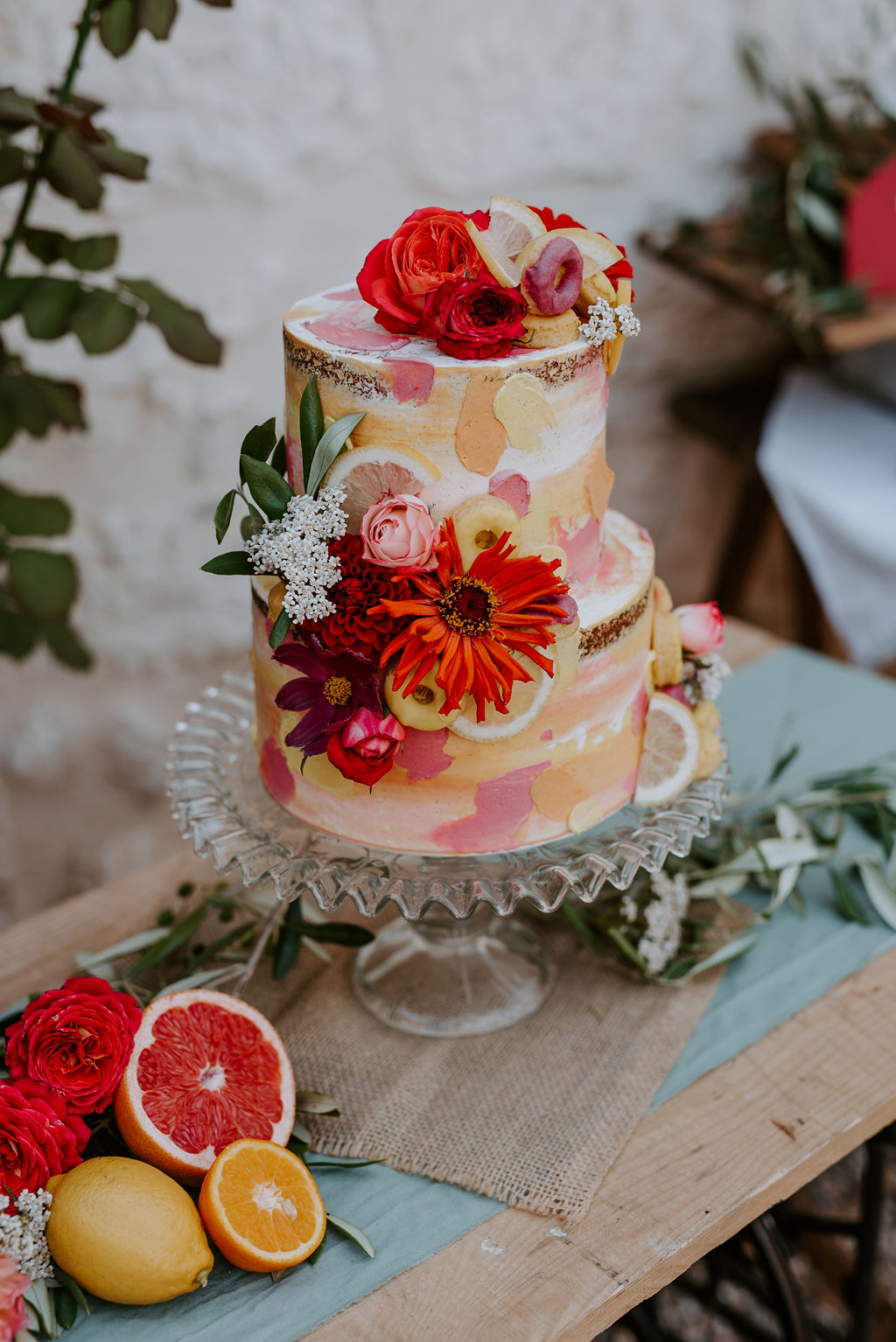 Mariage coloré à l'italienne // Crédits - Blondie Confettis et Made Organisation