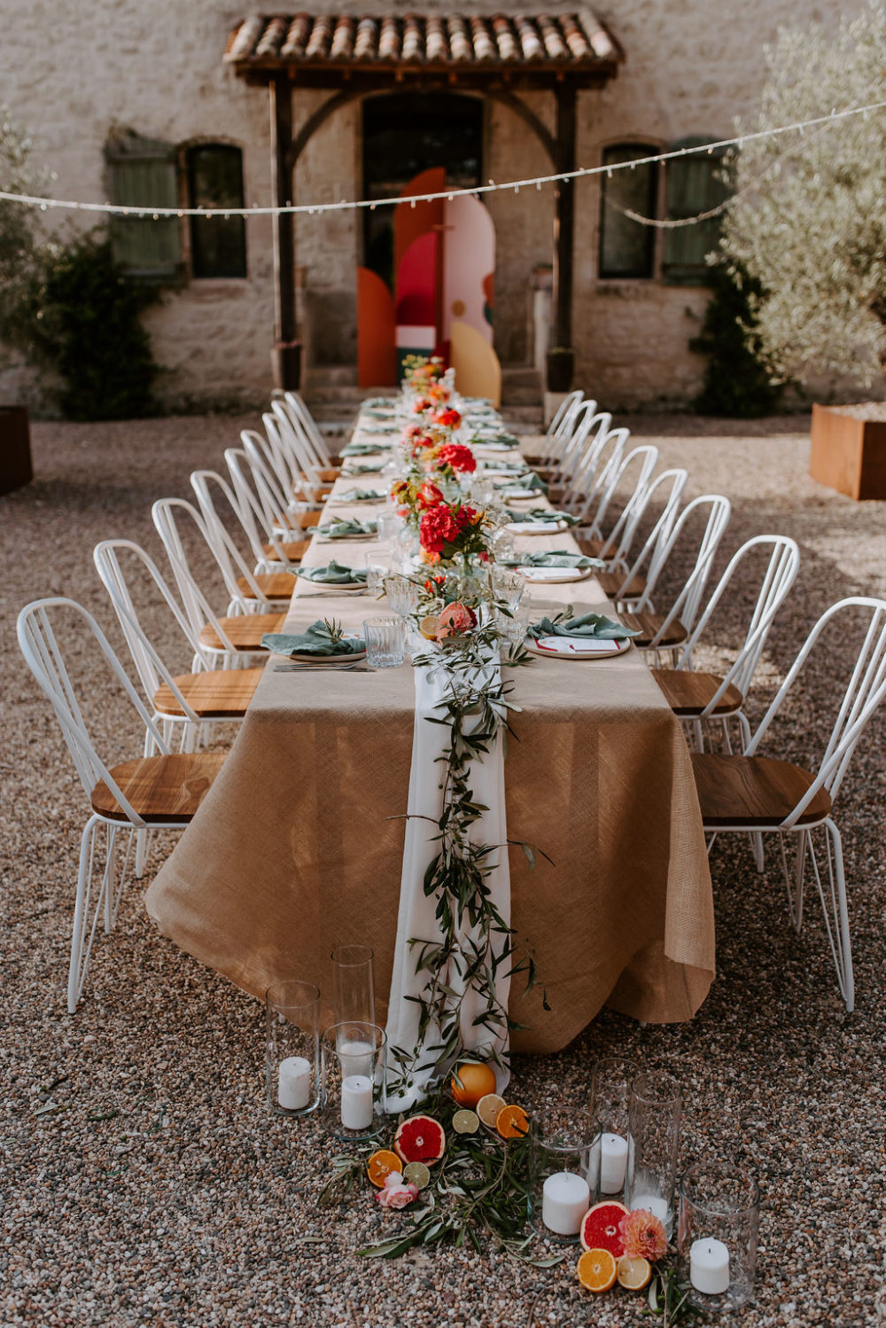 Inspiration mariage colorée en Dordogne © Blondie Confettis