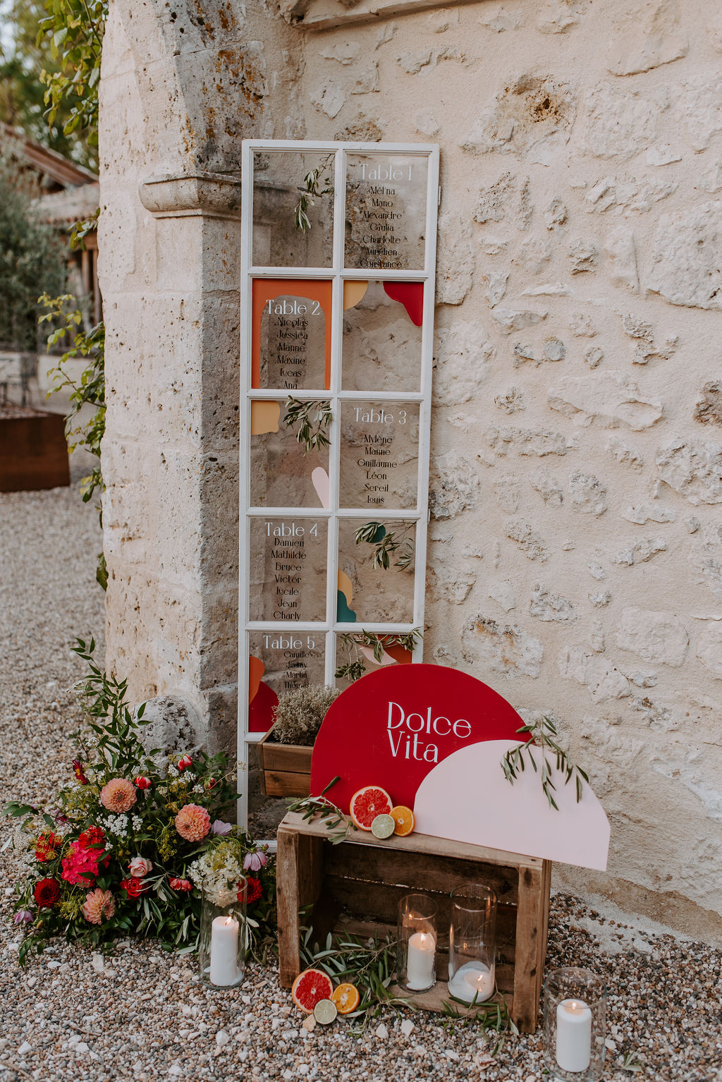 Mariage coloré à l'italienne - Blog Mariage Madame C