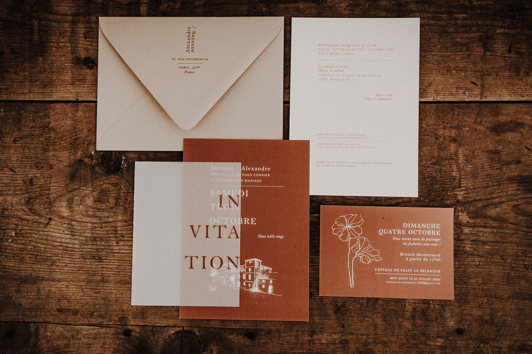 Mariage d'Automne au Château de Fajac La Relenque - Suzanne + Alexandre - Blog Mariage Madame C