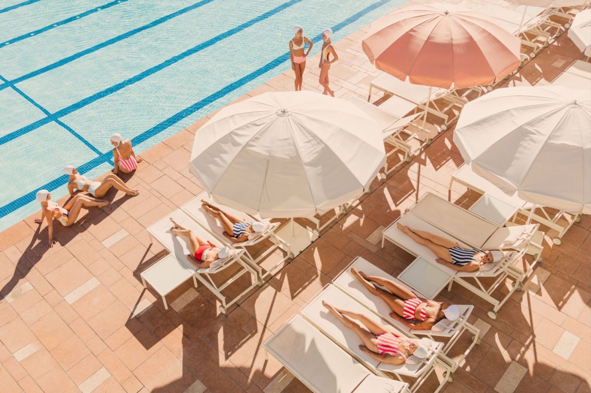 Pool Party Mariage // Crédit - Gray Malin