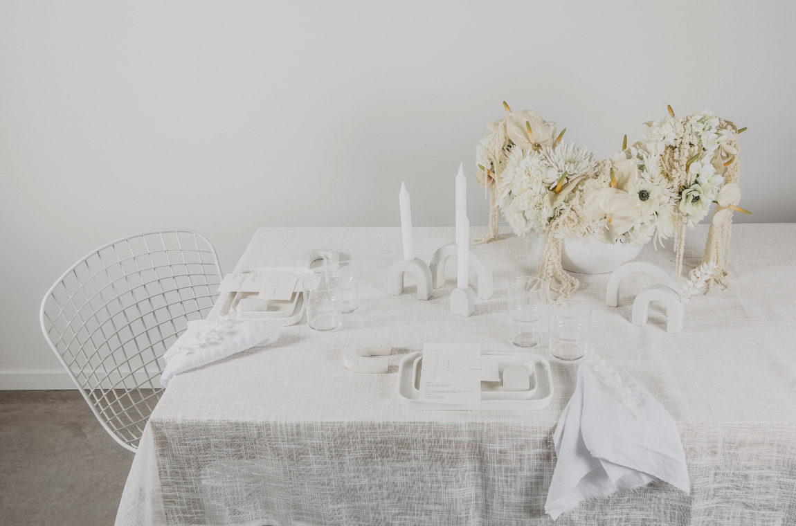 Japandi, inspiration mariage Minimal // Crédit - Ruban Collectif