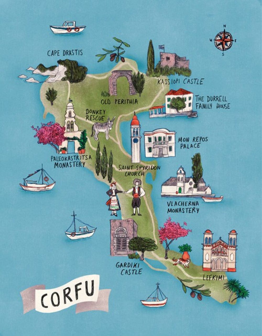 Destination Corfu - Madame C Wedding Blog