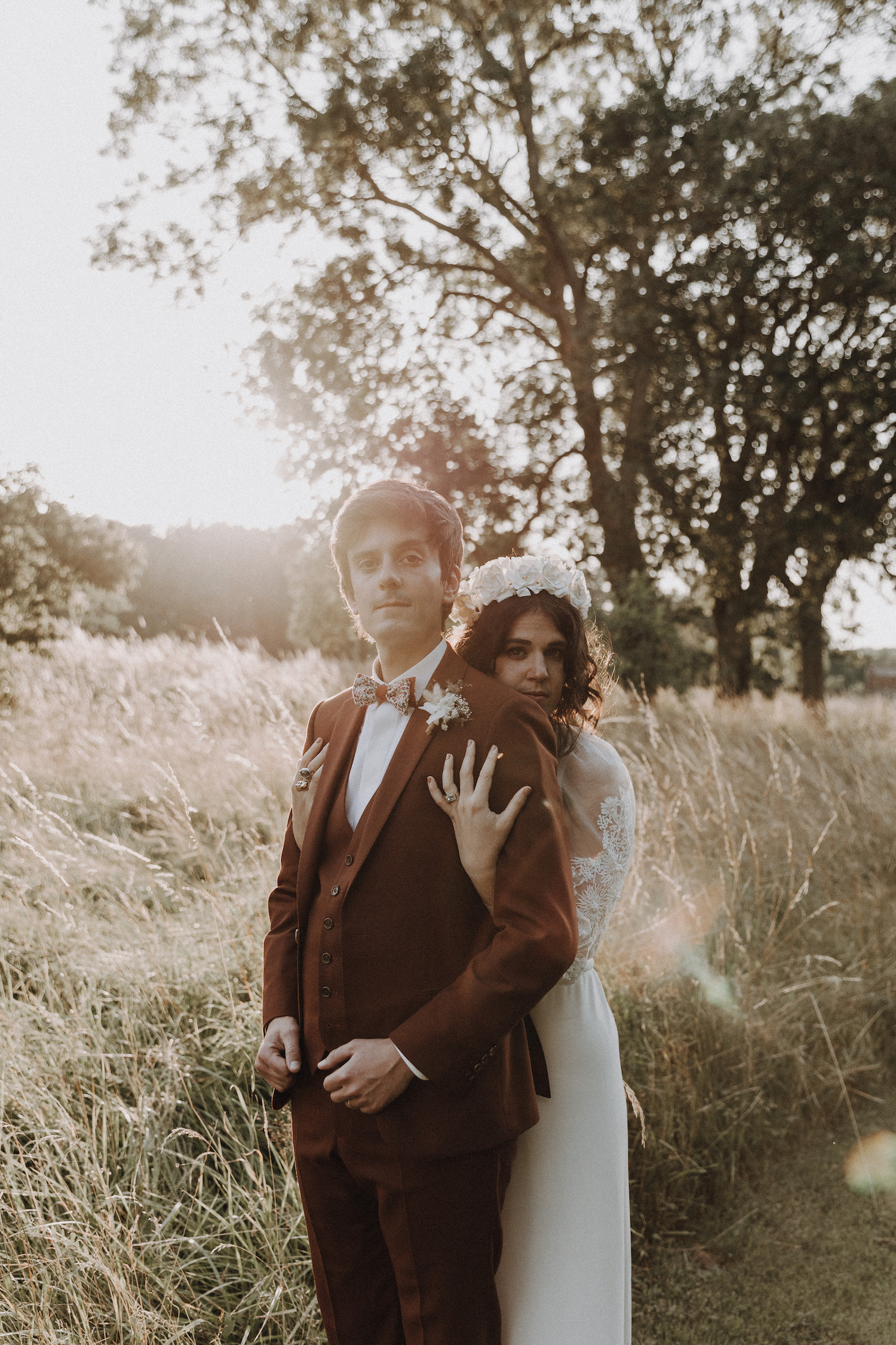 Mariage bohème en Normandie - Louise + Alexandre - Blog Mariage Madame C