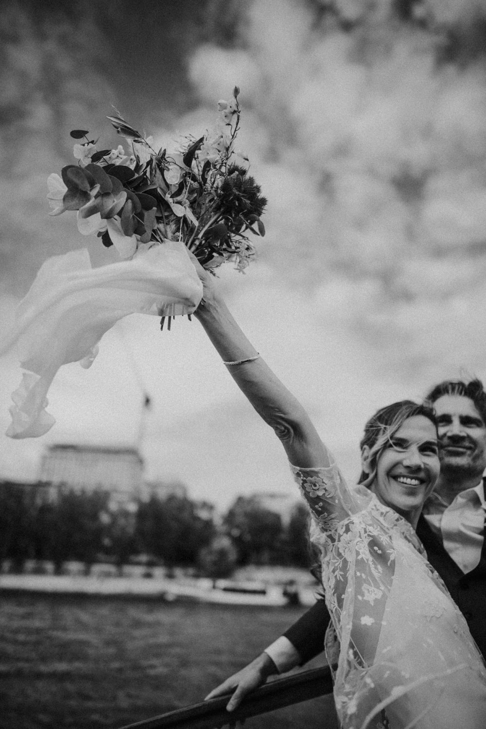 Mariage bohème à Paris • © Céline Zed