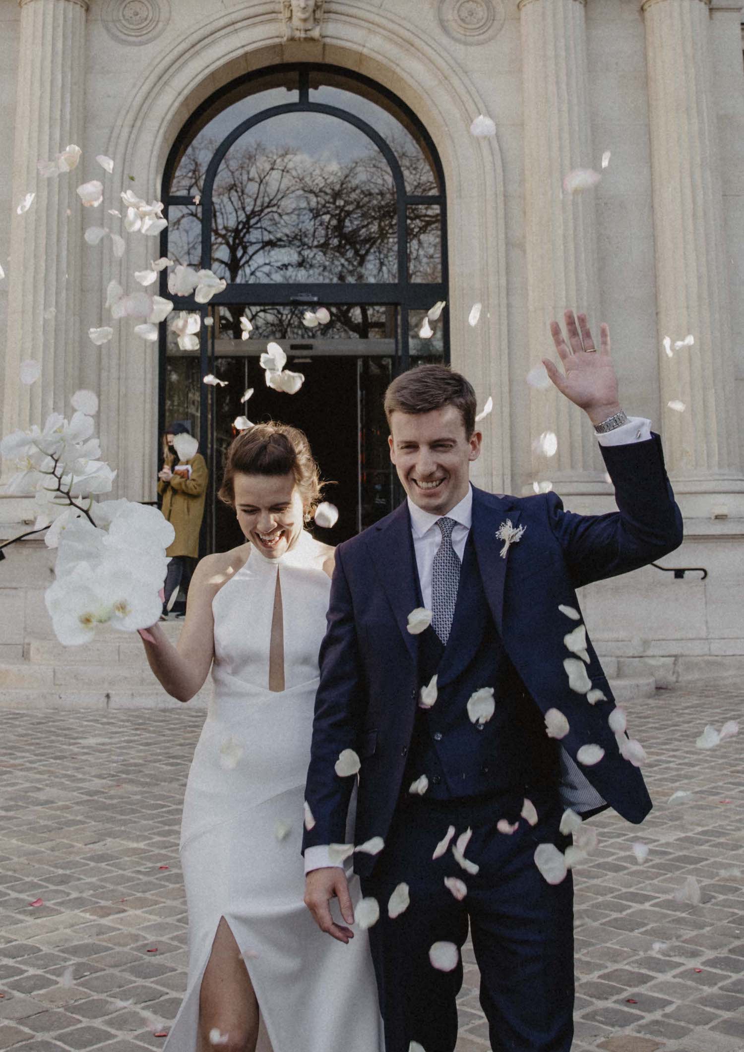Mariage intime à Paris - Isabelle + Pierre - Blog Mariage Madame C