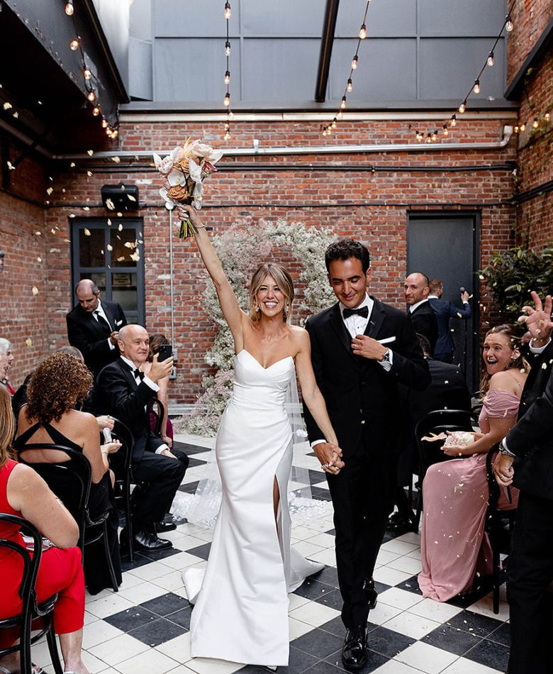 Mariage à Brooklyn au Whyte Hotel © Kate Edwards Weddings