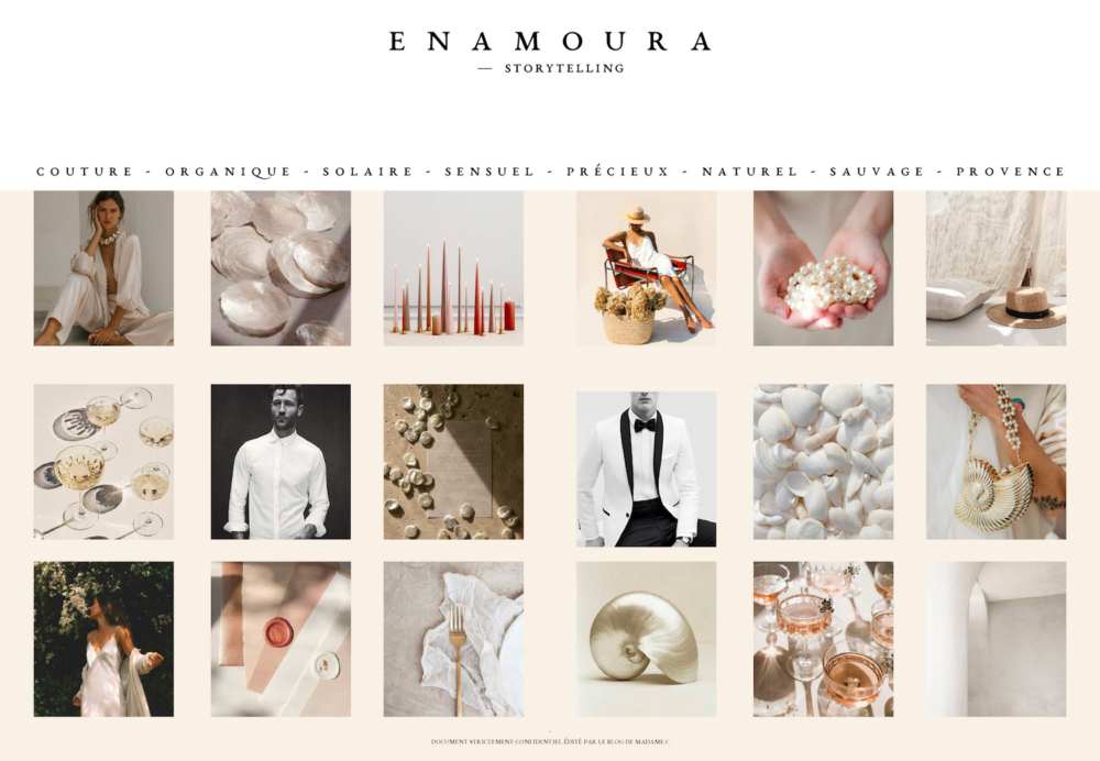 ENAMOURA - L'art de créer un édito de mariage - Blog Mariage Madame C