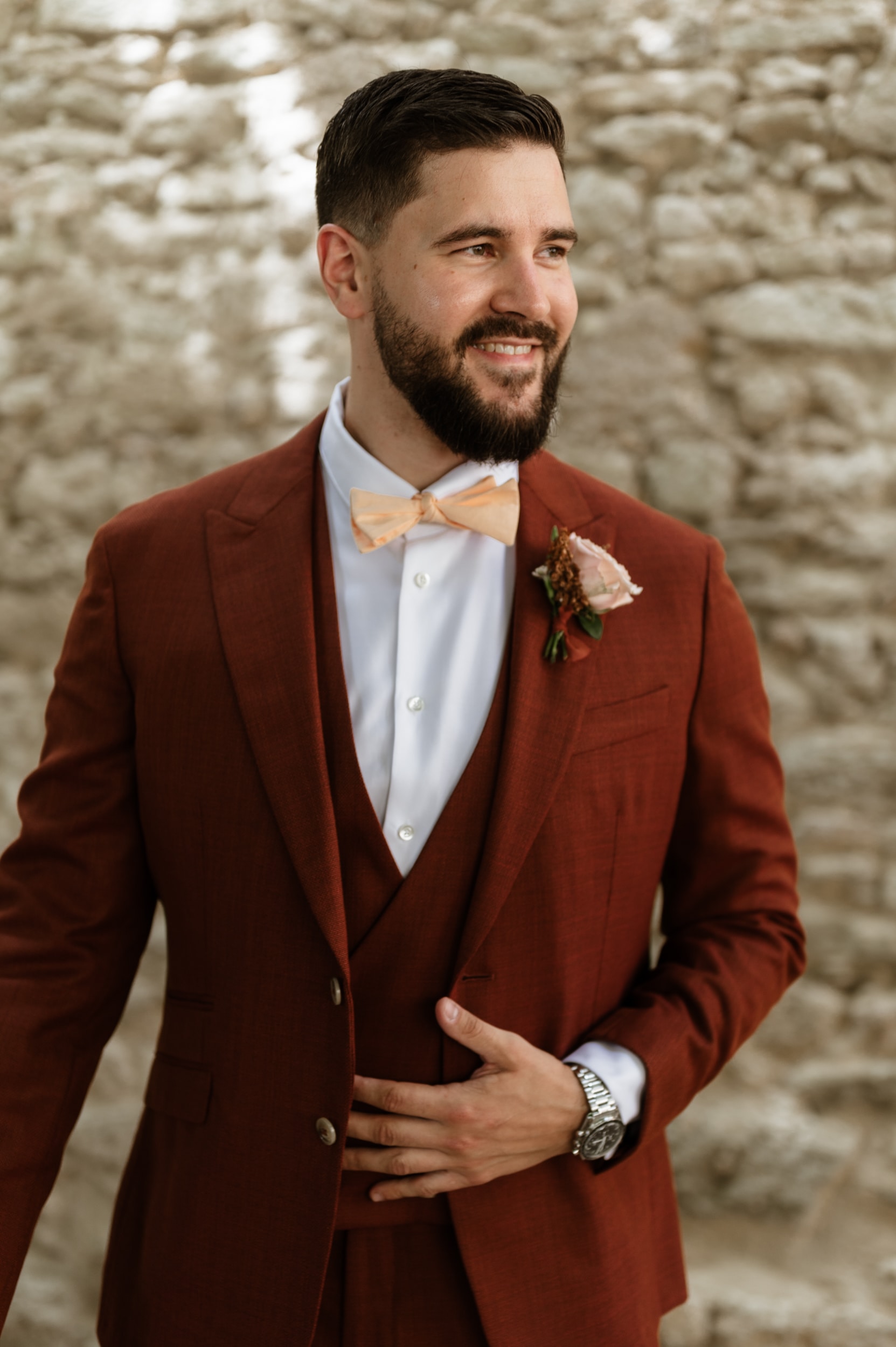 Mariage Terracotta au Petit Roulet - Léa + Corentin - Blog Mariage Madame C