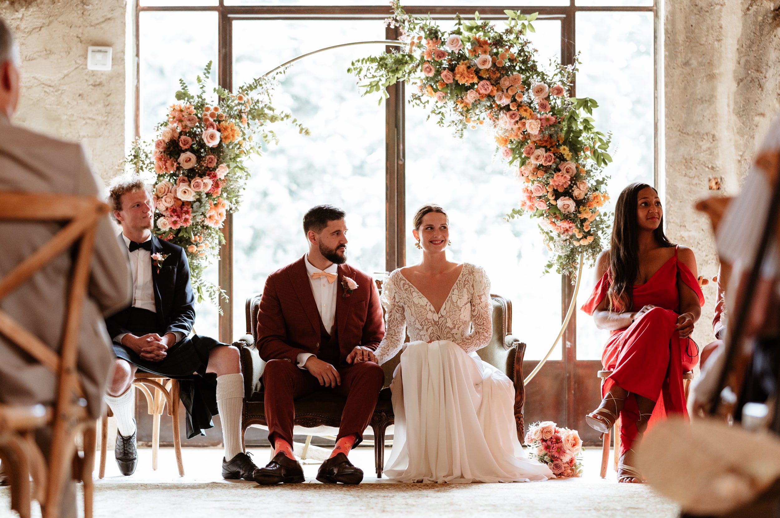 Mariage Terracotta au Petit Roulet - Léa + Corentin - Blog Mariage Madame C