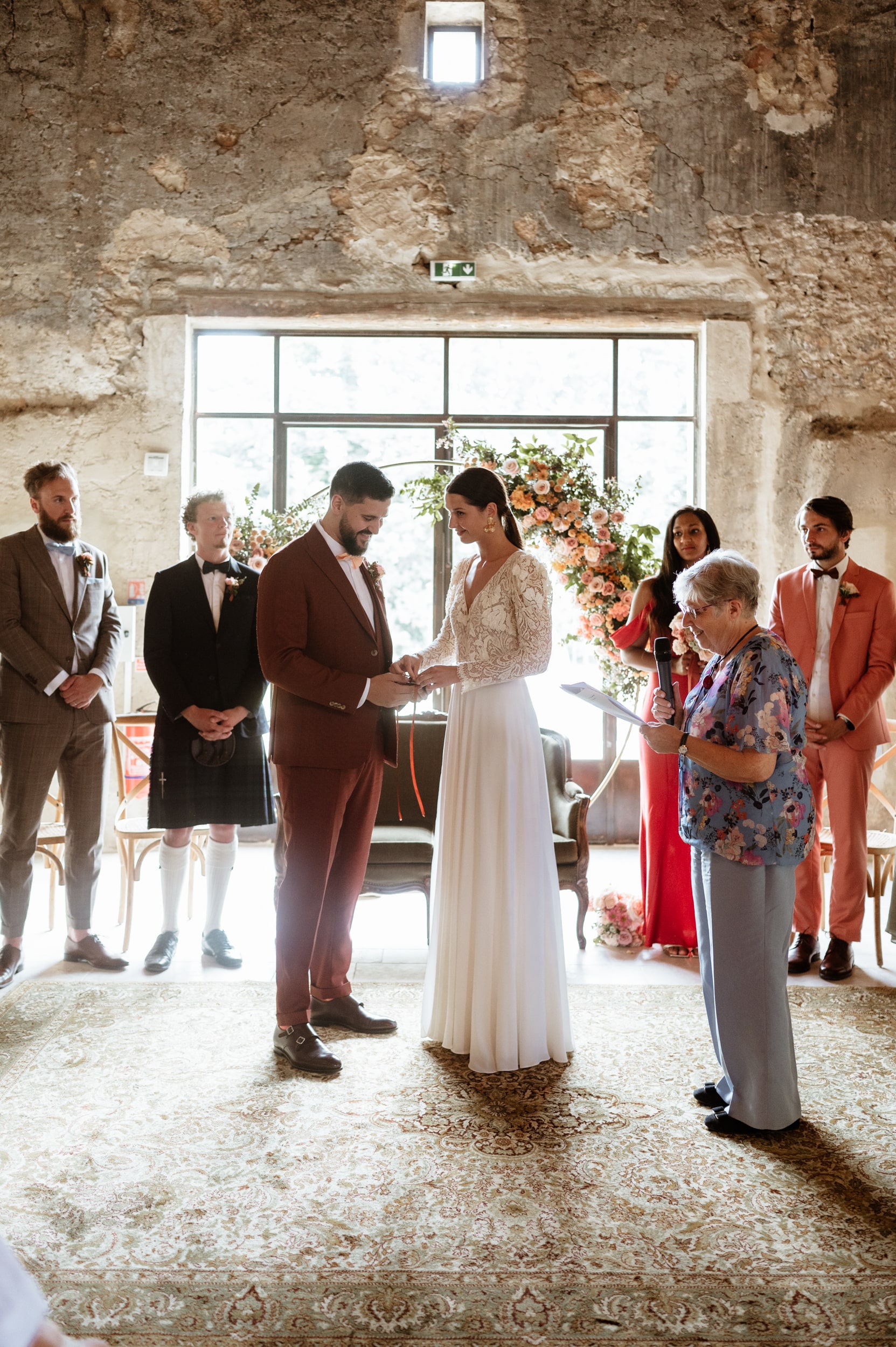 Mariage Terracotta au Petit Roulet - Léa + Corentin - Blog Mariage Madame C