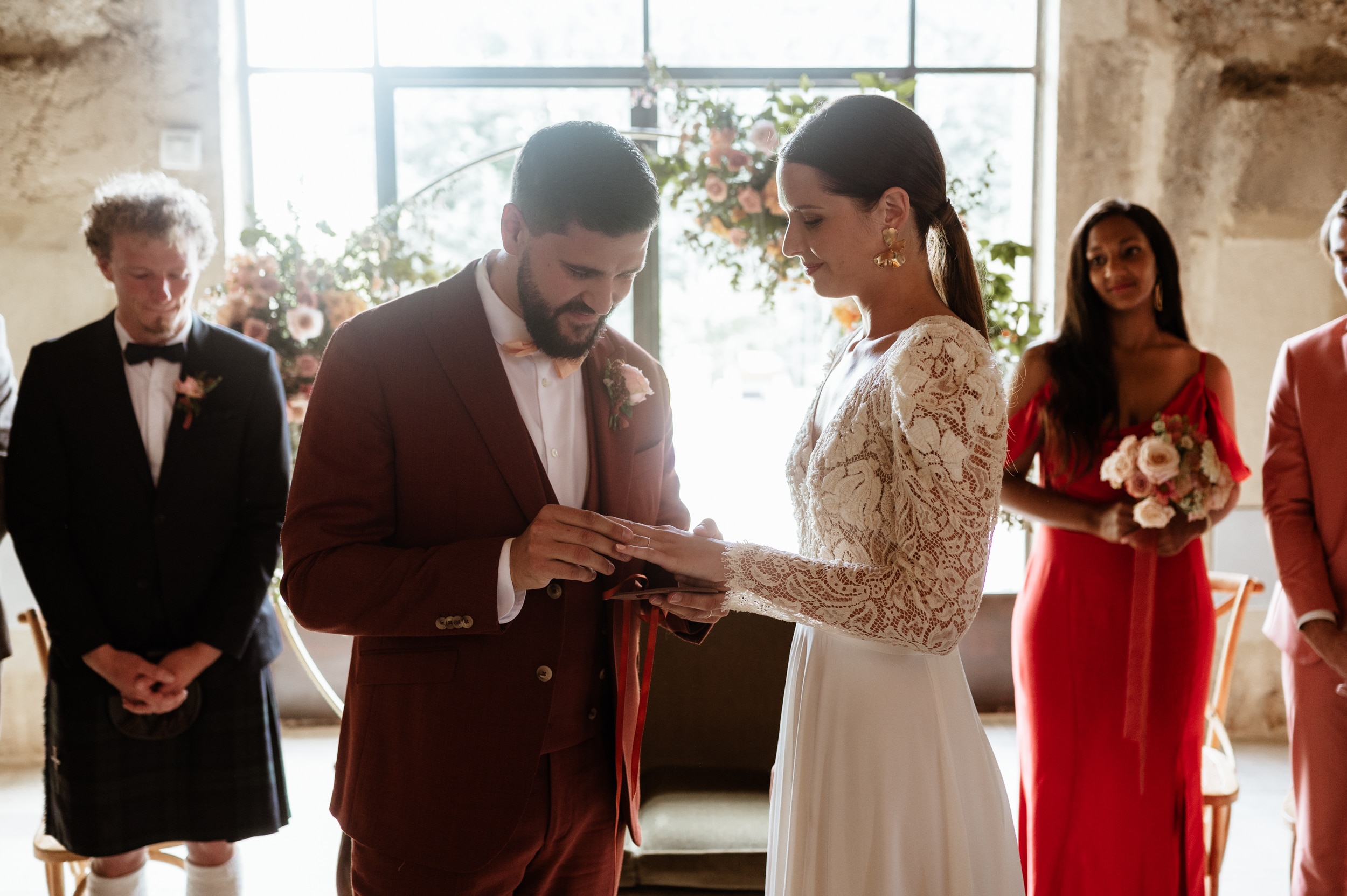 Mariage Terracotta au Petit Roulet - Léa + Corentin - Blog Mariage Madame C