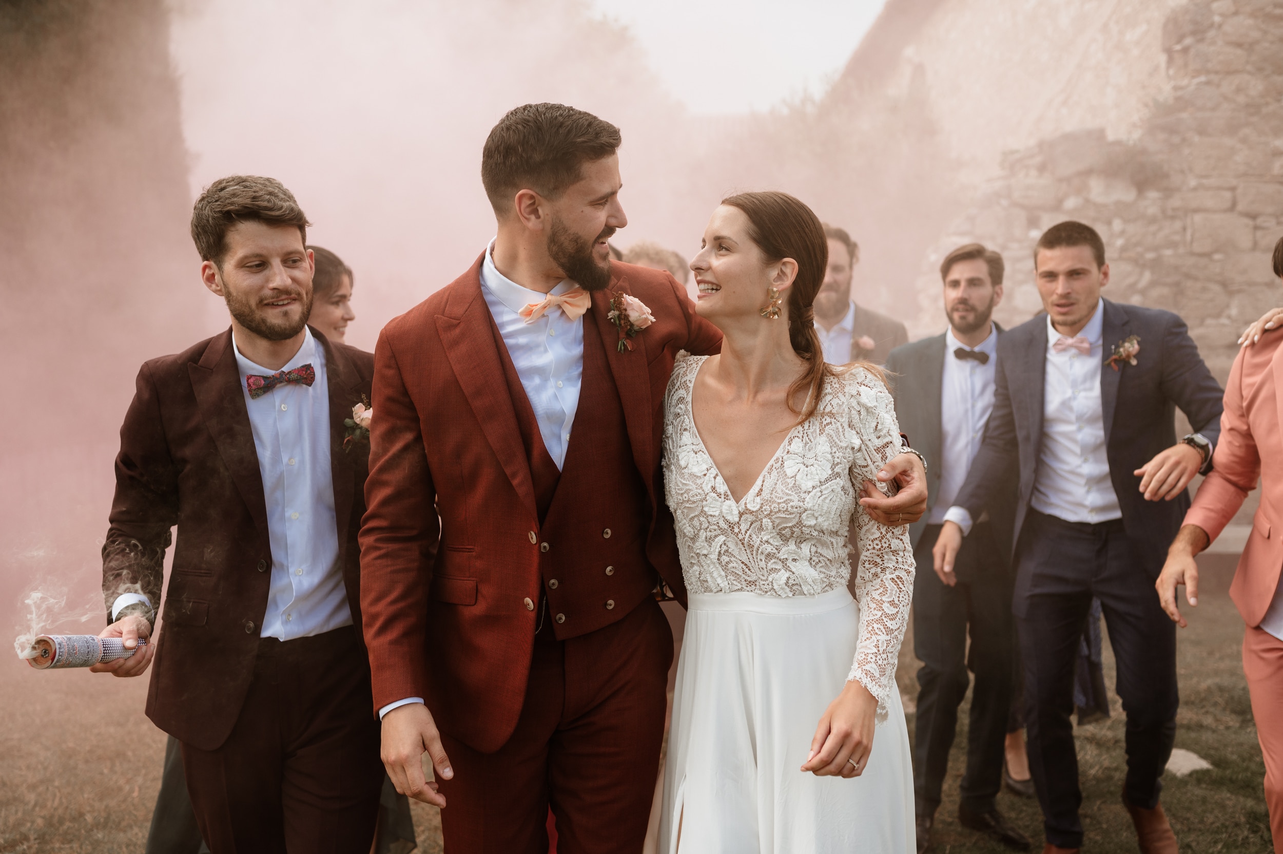 Mariage Terracotta au Petit Roulet - Léa + Corentin - Blog Mariage Madame C
