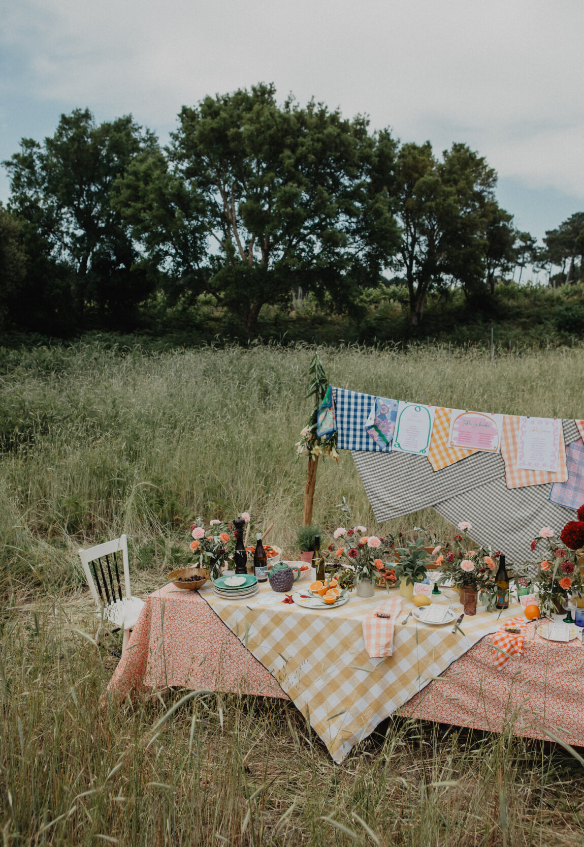 Inspiration mariage coloré et intime © An Lalemant