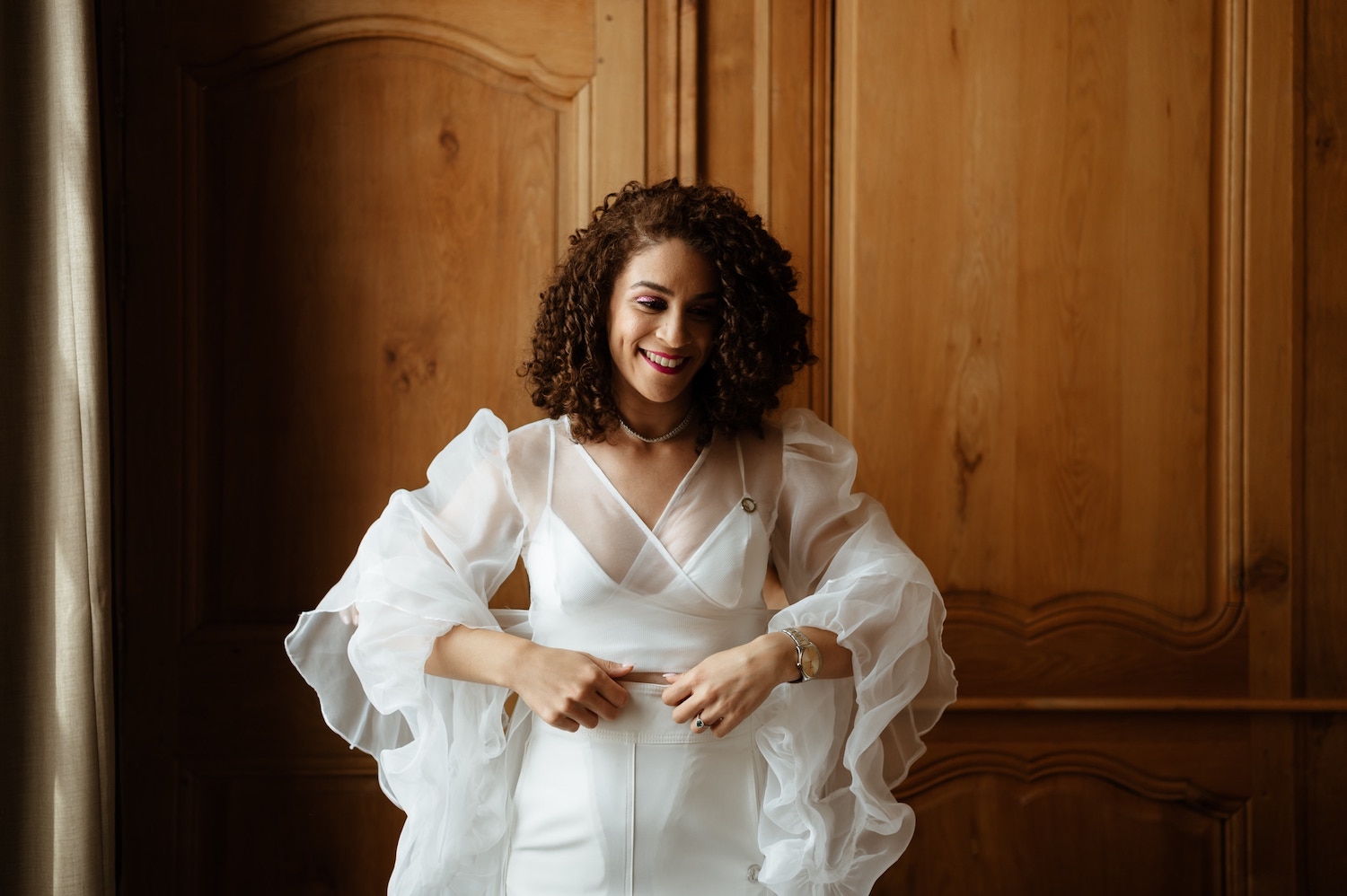 Urban wedding in Lille on a barge - Sawssen + Samuel - Madame C Wedding Blog