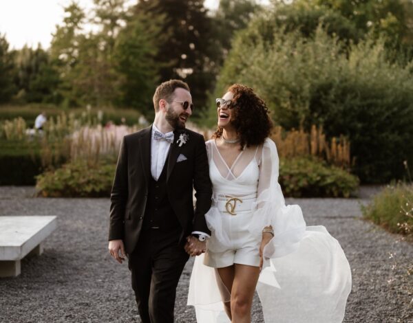 Mariage urbain à Lille sur une péniche © Marie Dubrulle