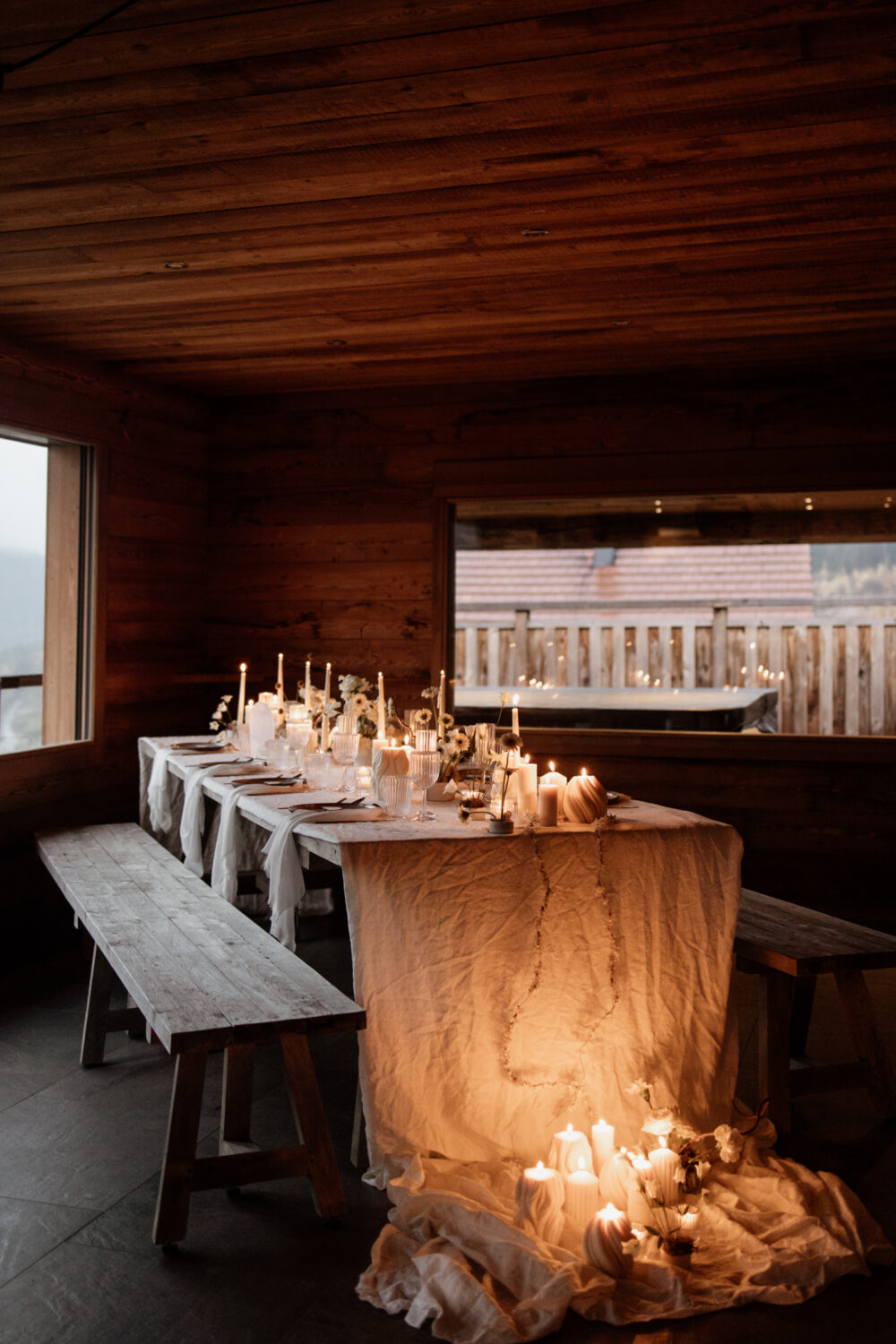 Mariage hivernal en montagne © Dall'k Photographes