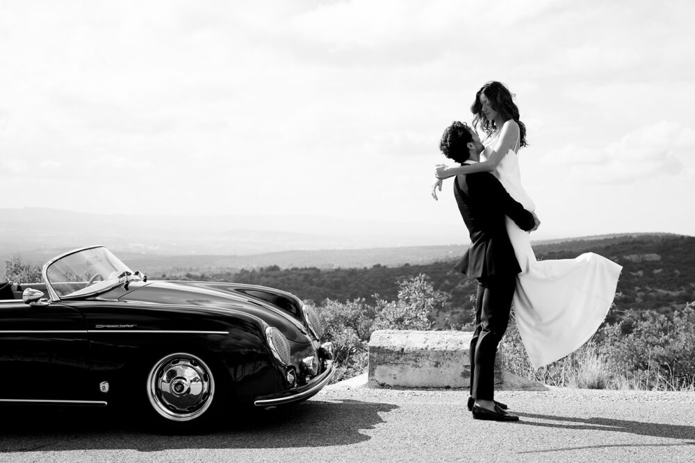 Mariage Couture à Gordes © Marion Co