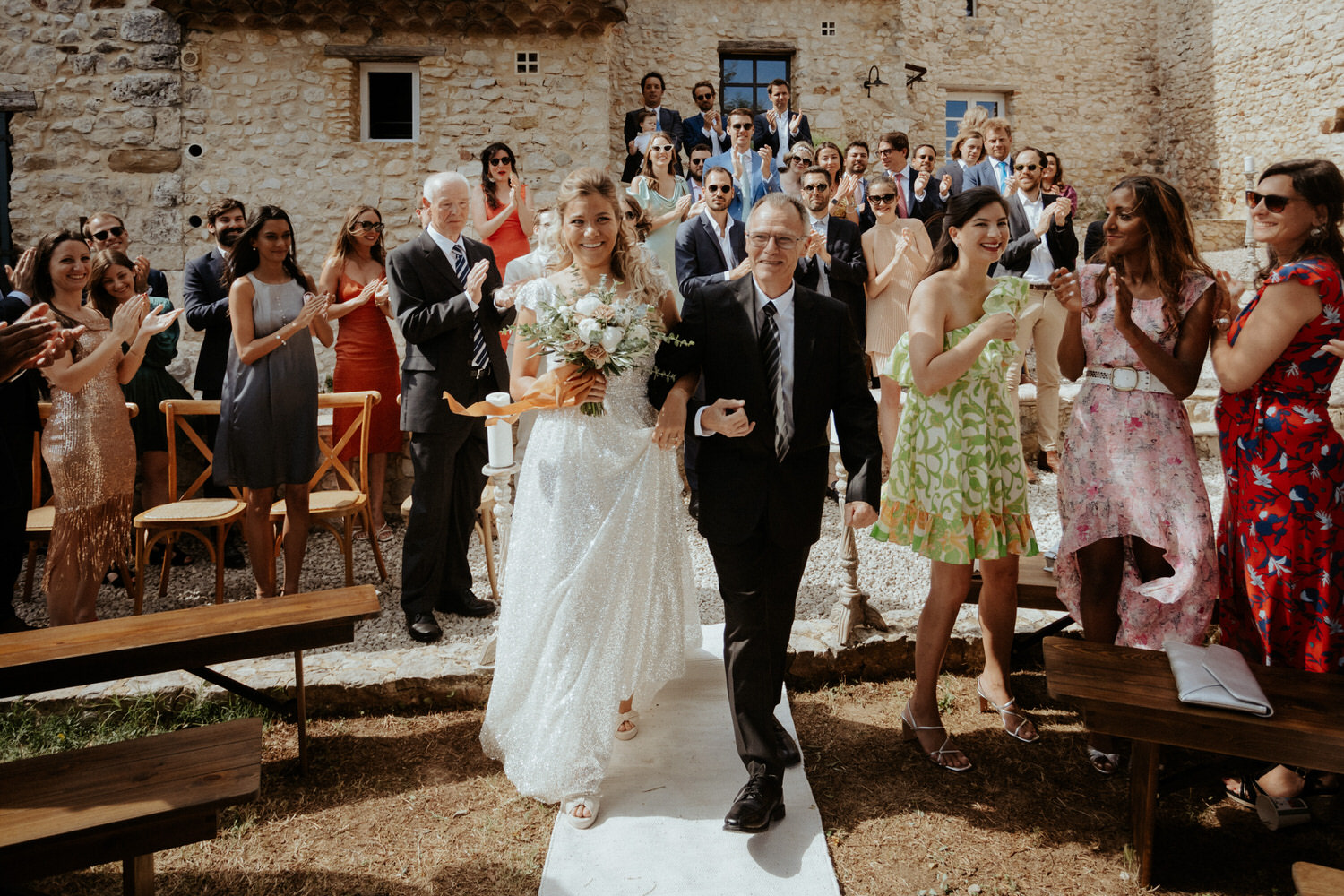 Mariage dans les Cévennes à la Villa La Cavalerie - Aurélie + Volker - Blog Mariage Madame C