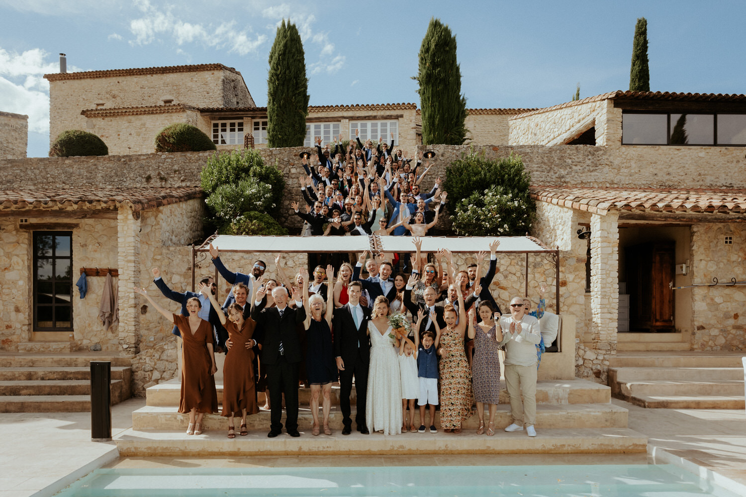 Mariage dans les Cévennes à la Villa La Cavalerie - Aurélie + Volker - Blog Mariage Madame C
