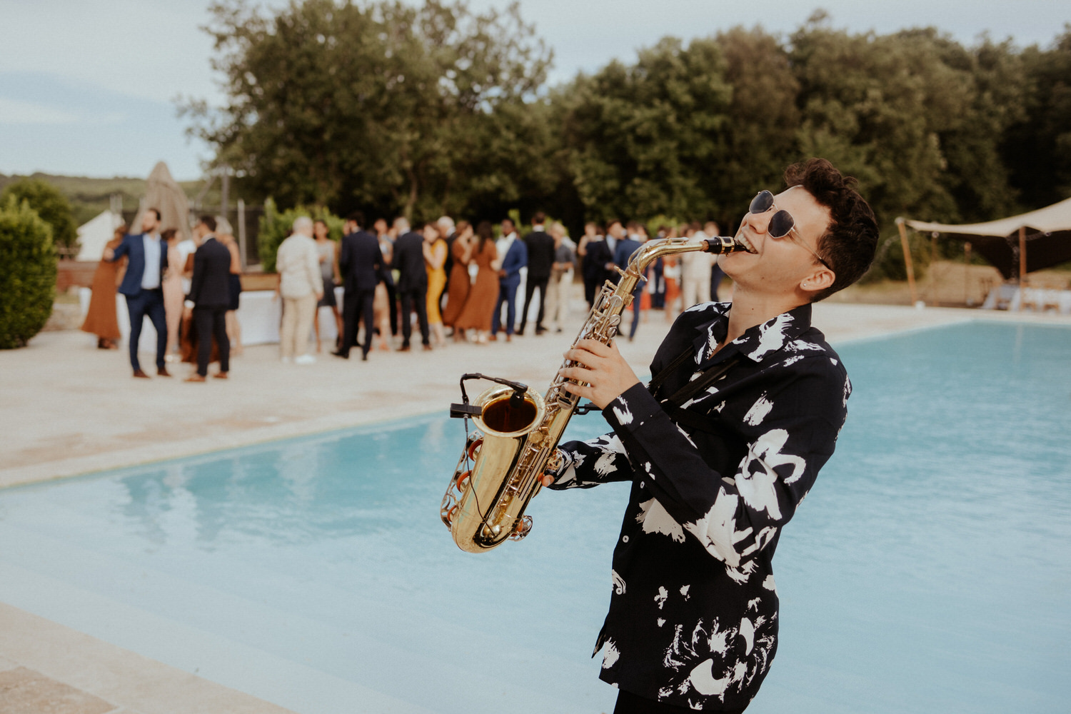 Mariage dans les Cévennes à la Villa La Cavalerie - Aurélie + Volker - Blog Mariage Madame C