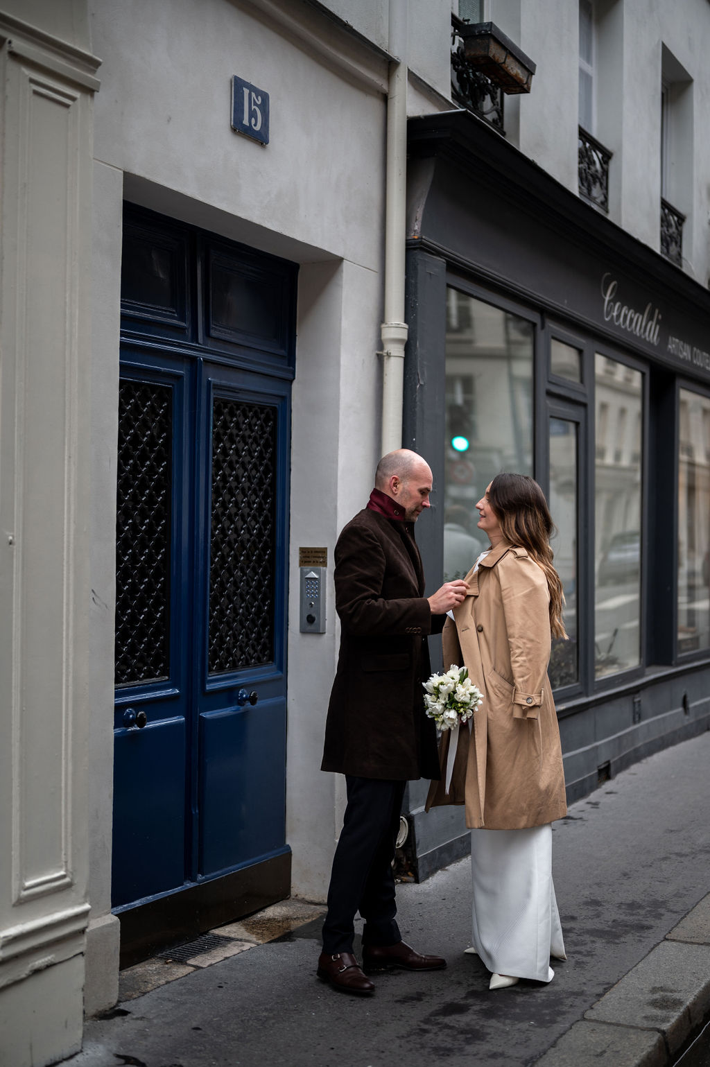 Mariage civil d'hiver à Paris 5 - Clémence + Thomas - Blog Mariage Madame C