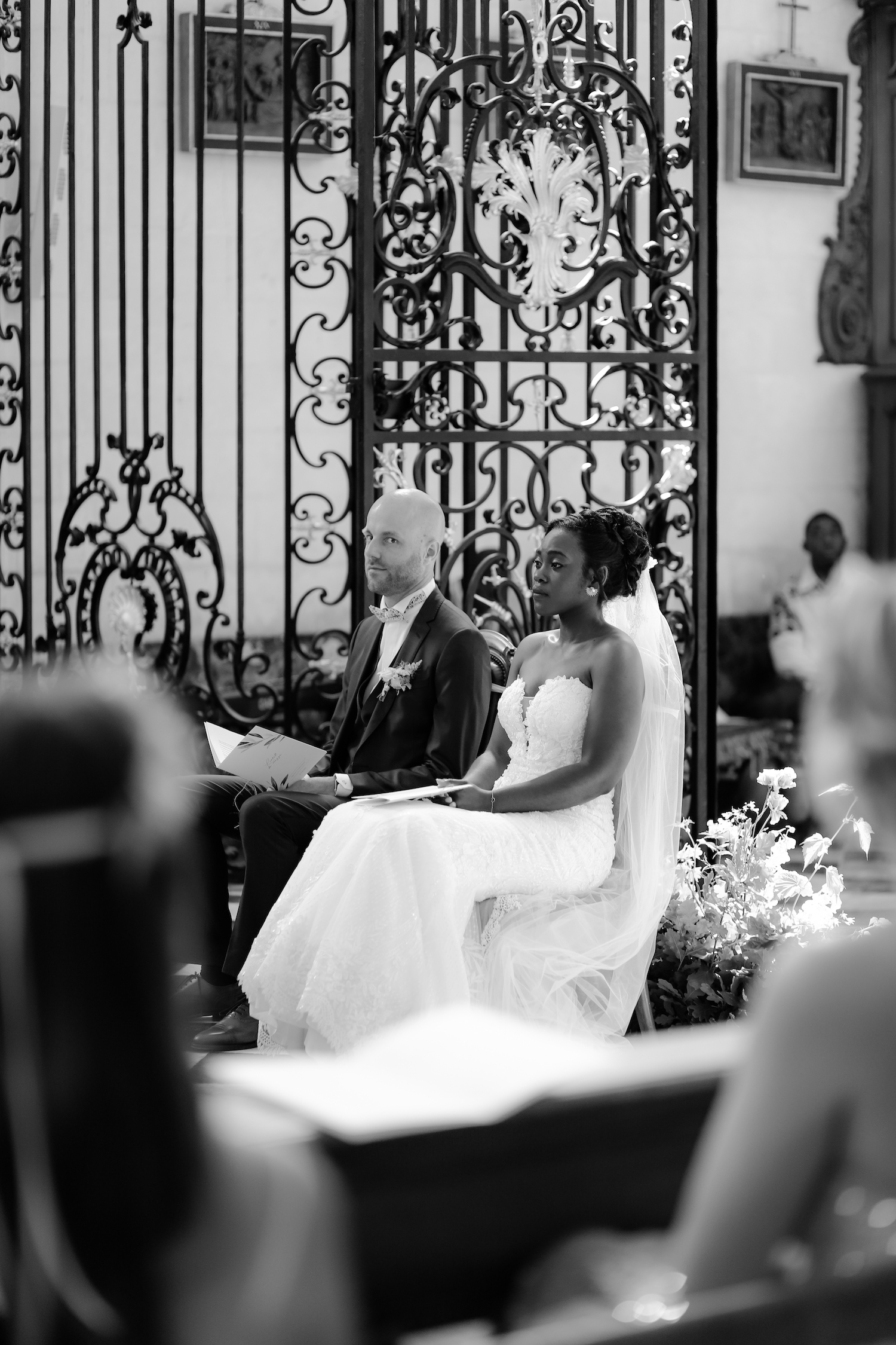 Mariage dans une Abbaye en Picardie - Fabiola + Christopher - Blog Mariage Madame C