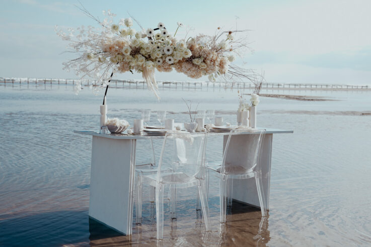 Mariage moderne en bord de mer © Bianca Photographe