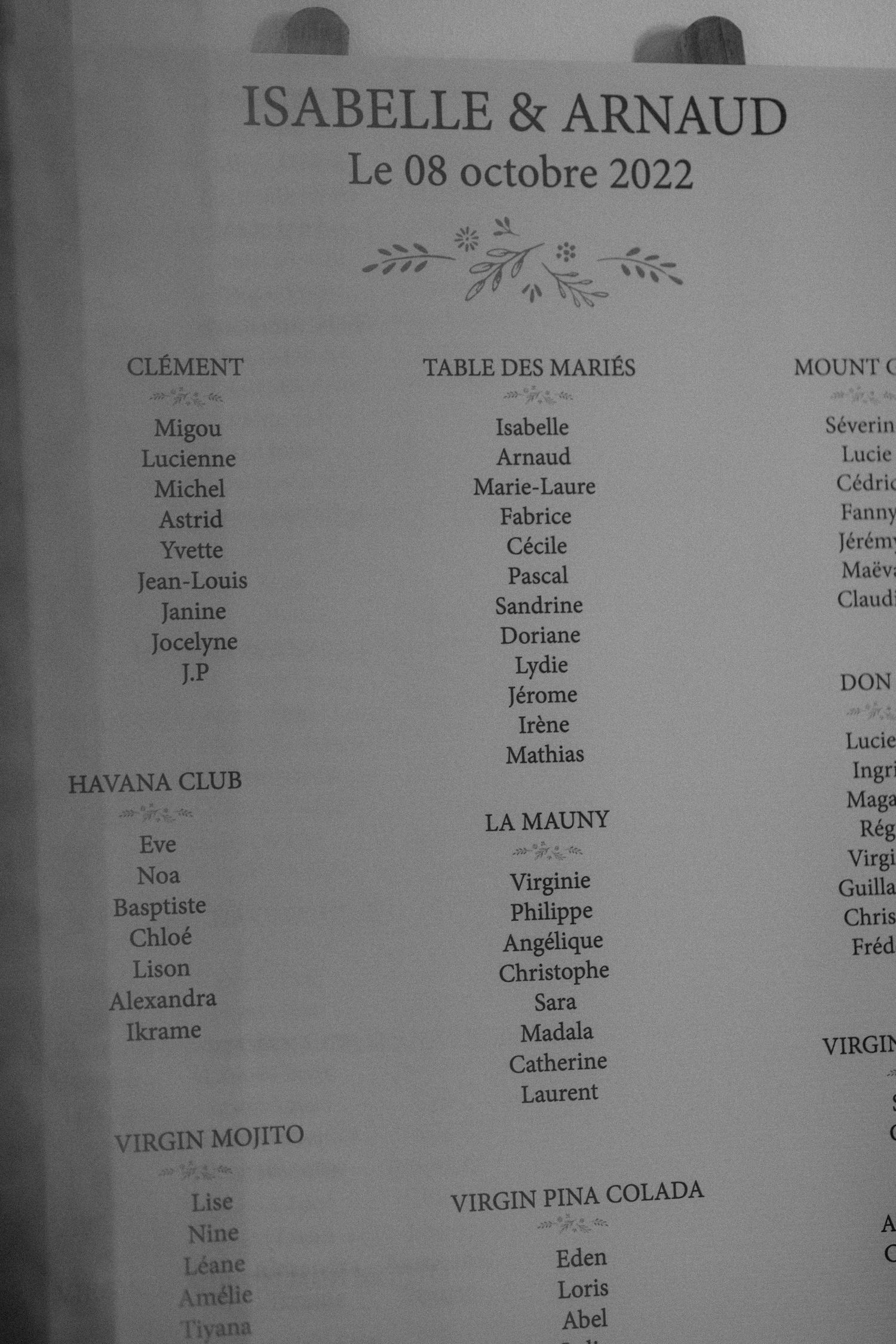 Mariage moderne d'automne - Isabelle + Arnaud - Blog Mariage Madame C