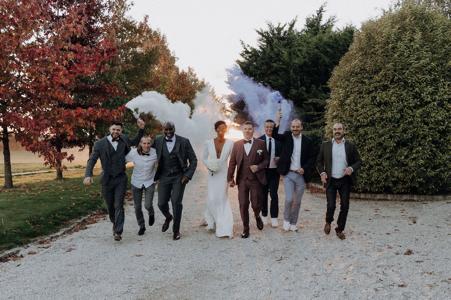 Mariage moderne d'automne - Isabelle + Arnaud - Blog Mariage Madame C
