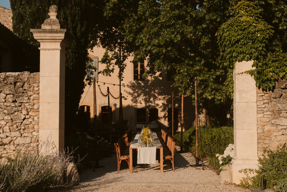 Lieux de réception en Provence © le Galinier de Lourmarin