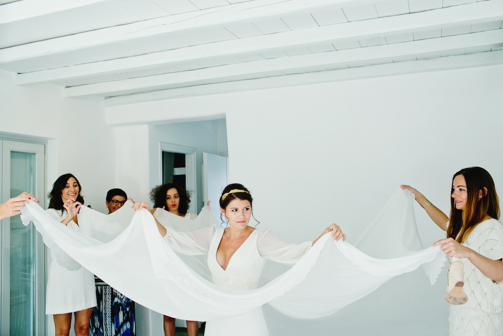 Un mariage en Grèce sur l'île de Sérifos - Jessica + Vincent - Blog Mariage Madame C