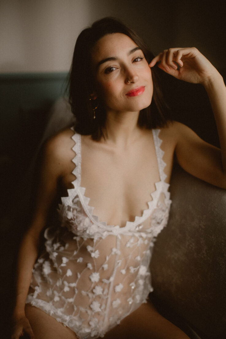 Philippine Saint-Père : Lingerie Mariage