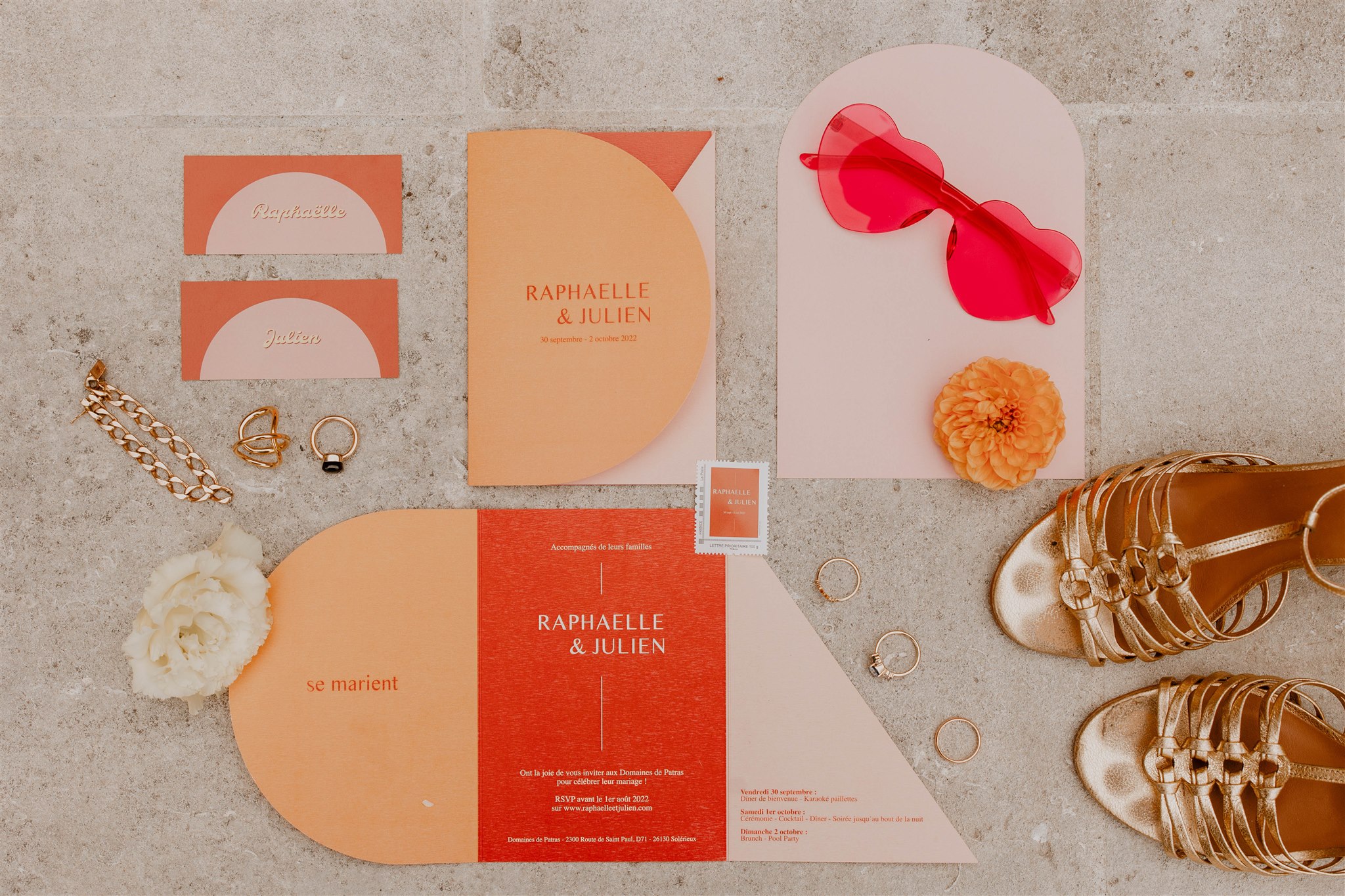 Mariage d'Automne aux Domaines de Patras - Raphaëlle + Julien - Blog Mariage Madame C