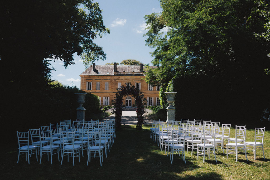Mariage intime au Château La Durantie - Elizabeth + Shane - Blog Mariage Madame C