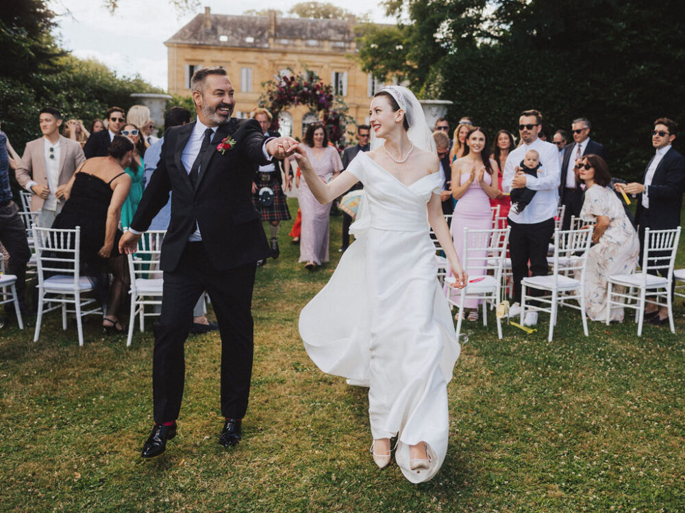 Mariage intime au Château La Durantie - Elizabeth + Shane - Blog Mariage Madame C