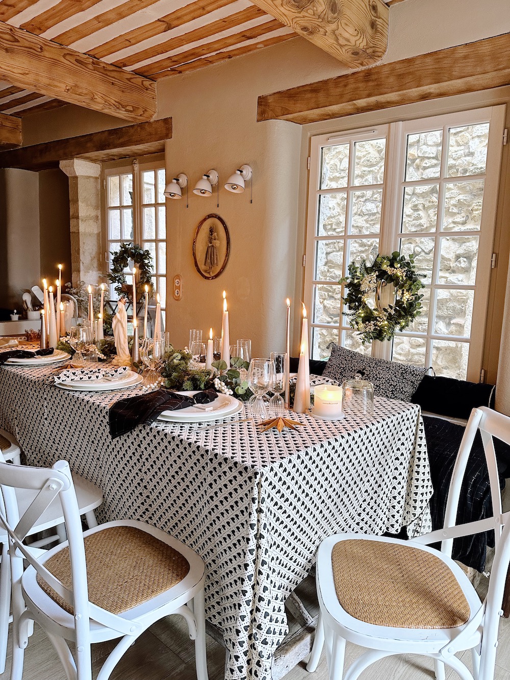 Table de Noël en Provence - Blog Mariage Madame C Table de Noël en Provence - Blog Mariage Madame C